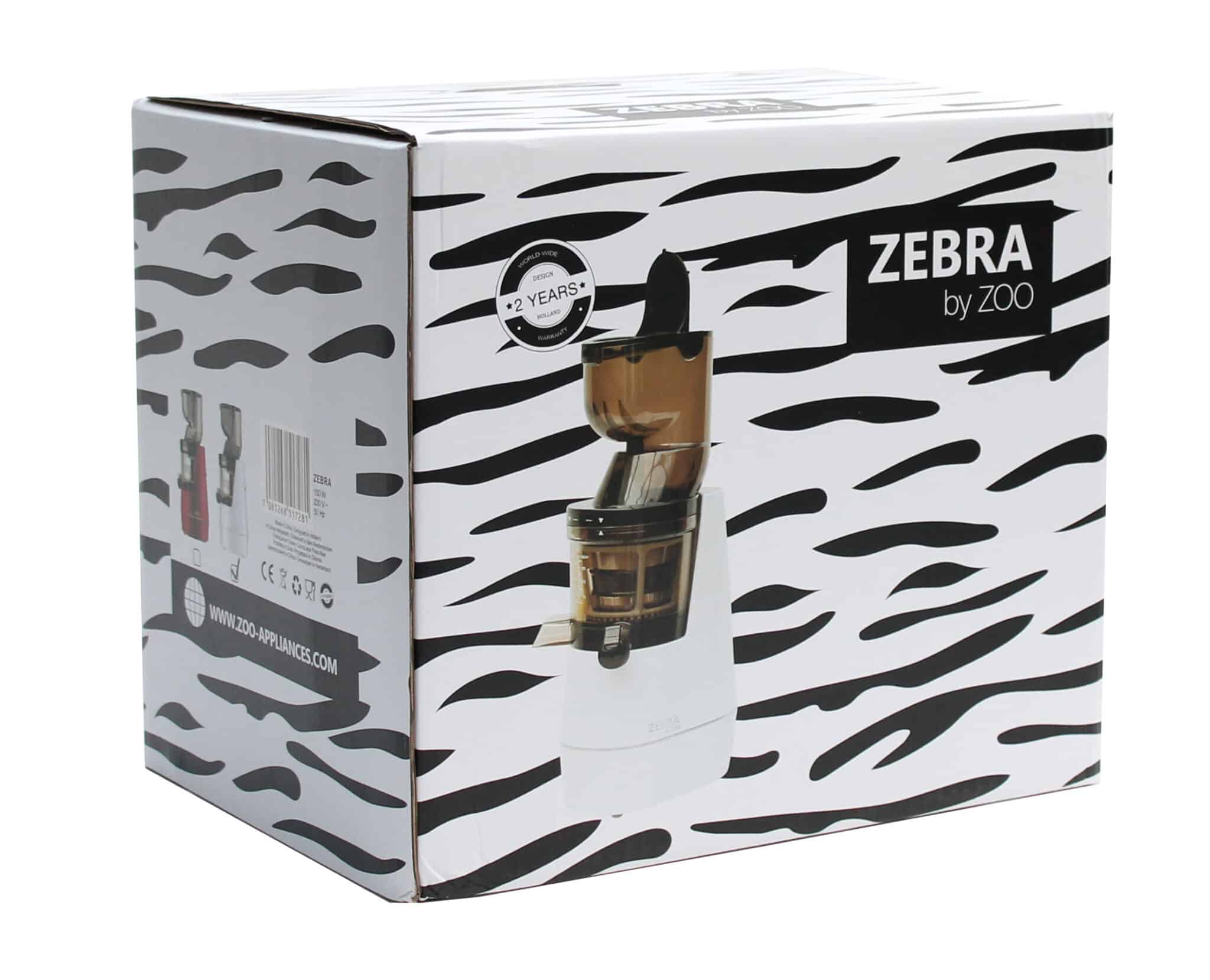 Zebra Whole Slow Juicer GrunePerlen