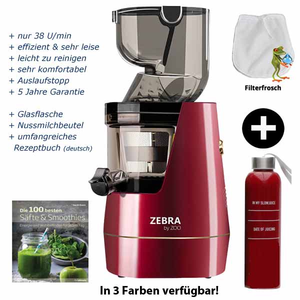 Zebra Whole Slow Juicer (1.Generation) GrunePerlen