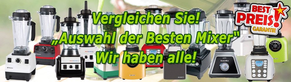 Vergleich der besten Smoothie Mixer