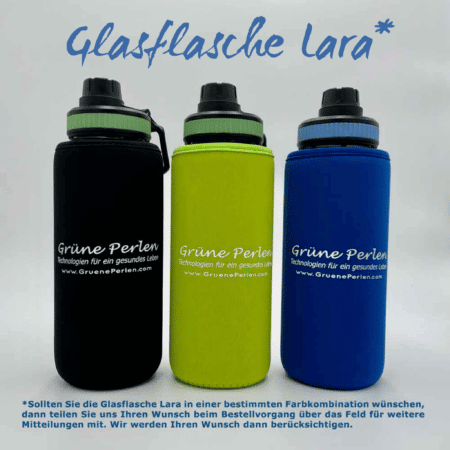 Glasflasche Lara Versionen