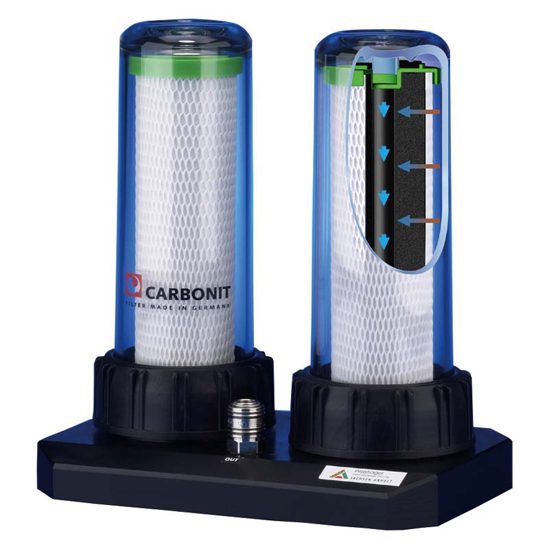 Carbonit-Duo-HP Wasserfilter