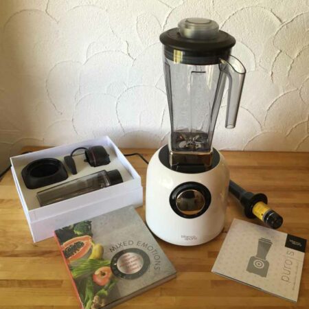 Hochleistungsmixer Bianco Puro S ausgepackt