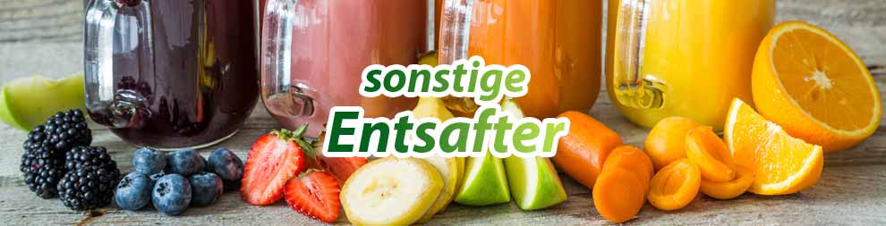 sonstige Entsaftungstechniken