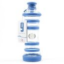 i9 Bottle Chakra- Glasflasche-informiert-und-bruchgesichert-blau