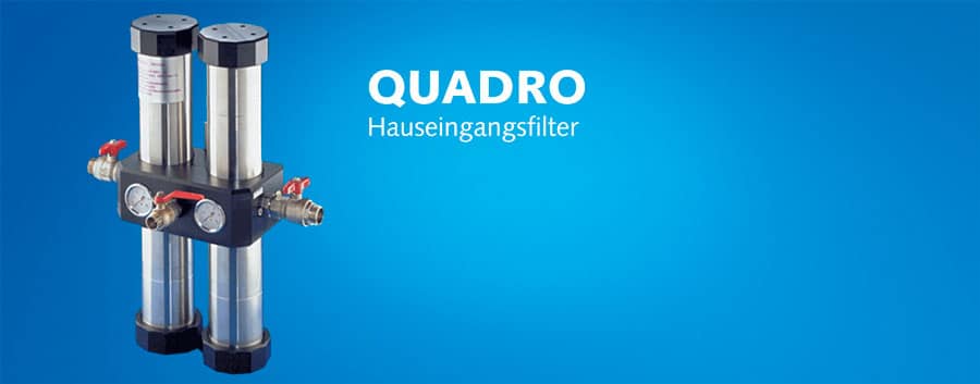 Carbonit-Quadro-Hauseingangsfilter