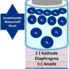 Wasserkondensat-Diagram-Kathode-Anode