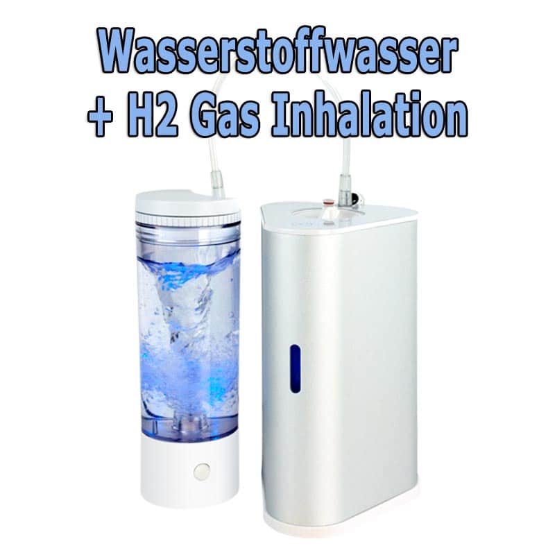 AquaVolta® HydrogenInfuser & Wasserstoff Inhalator + Wirbler