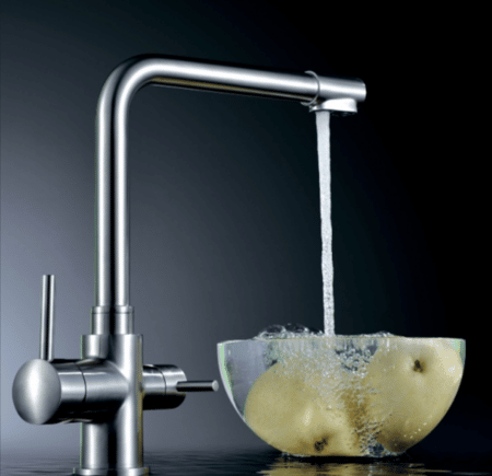 Wasserhahn 3in1 | Design AVANTGARDE | Edelstahl – Bild 2
