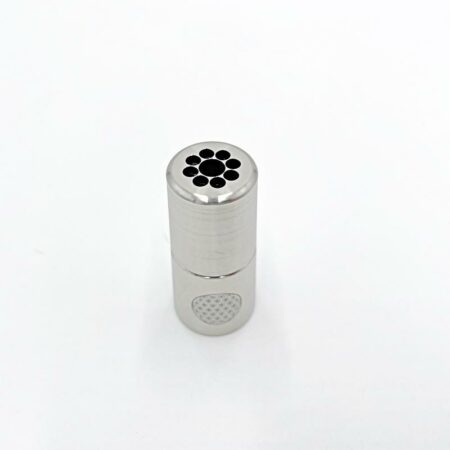 WhirlPearl Edelstahl Wasserwirbler mit Blume des Lebens