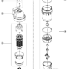 Drufi Filter Bauteilzeichnung