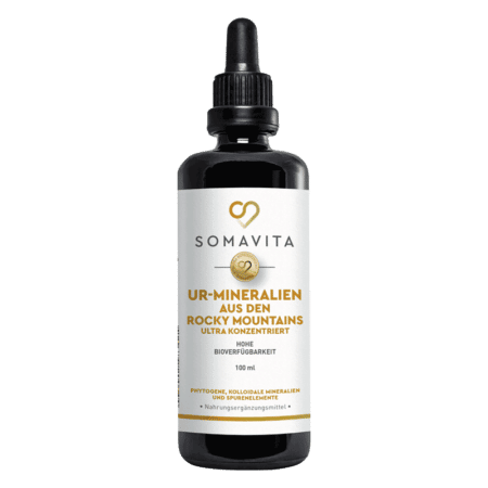 SomaVita Rocky Mountain Ur-Mineralien in Miron® Glass 100 ml | ultrakonzentriert