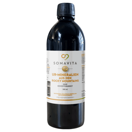 SomaVita Rocky Mountain Ur-Mineralien in Miron® Glass 500 ml | hochkonzentriert