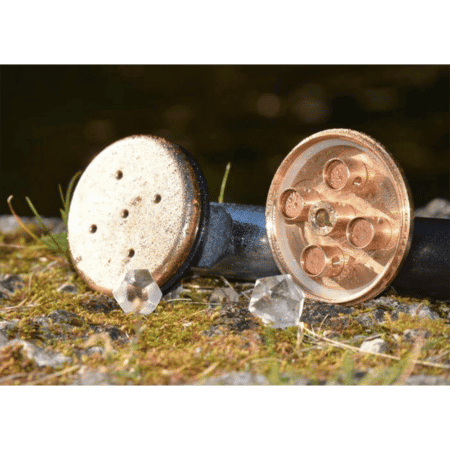 Kristall Wirbeldusche "Release 5" | Bronze-Kupfer | LifePower – Bild 3