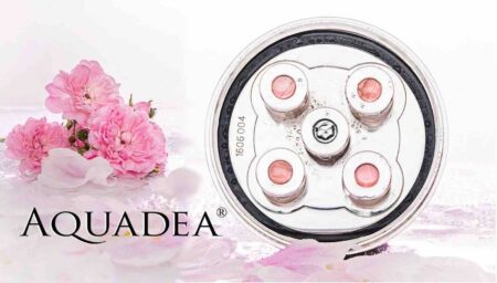 Kristall Wirbeldusche "Kleine Rose 5" | Silber | LifePower – Bild 5