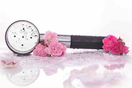 Kristall Wirbeldusche "Kleine Rose 5" | Silber | LifePower – Bild 7
