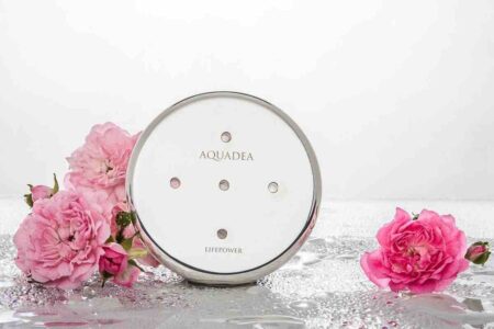 Kristall Wirbeldusche "Kleine Rose 5" | Silber | LifePower – Bild 8