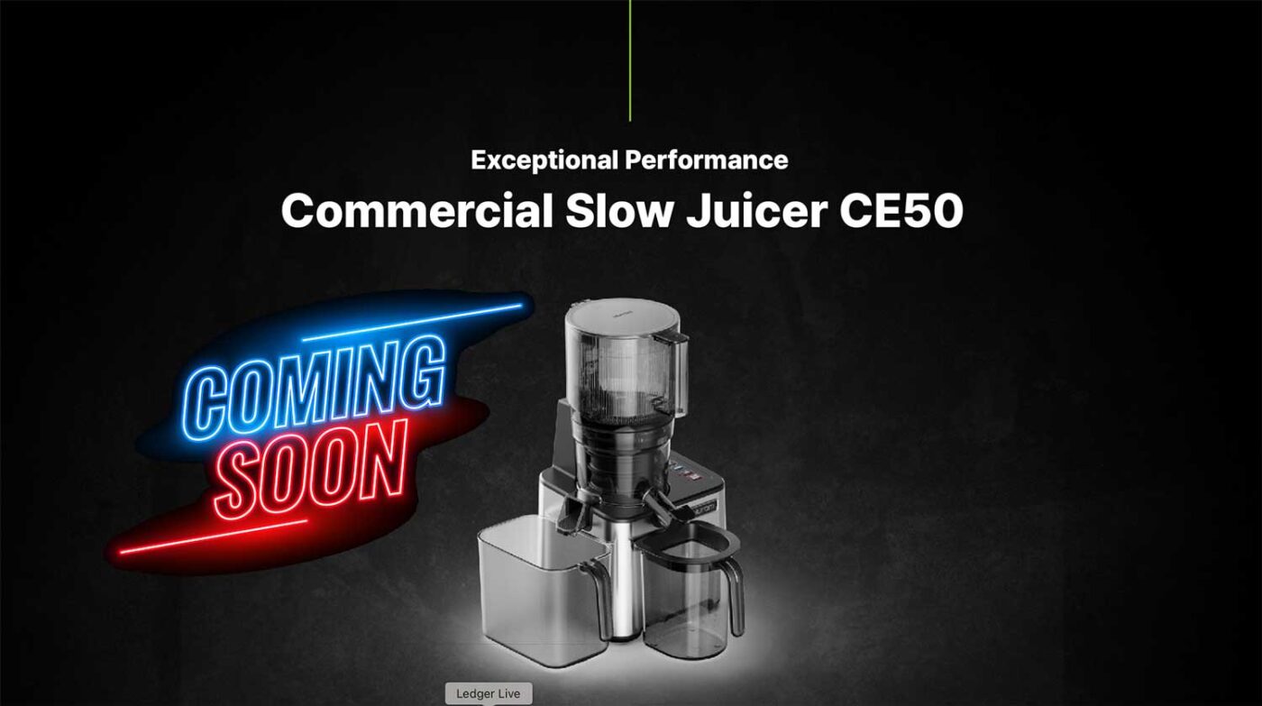 Hurom-Commercial-CE-50-SlowJuicer