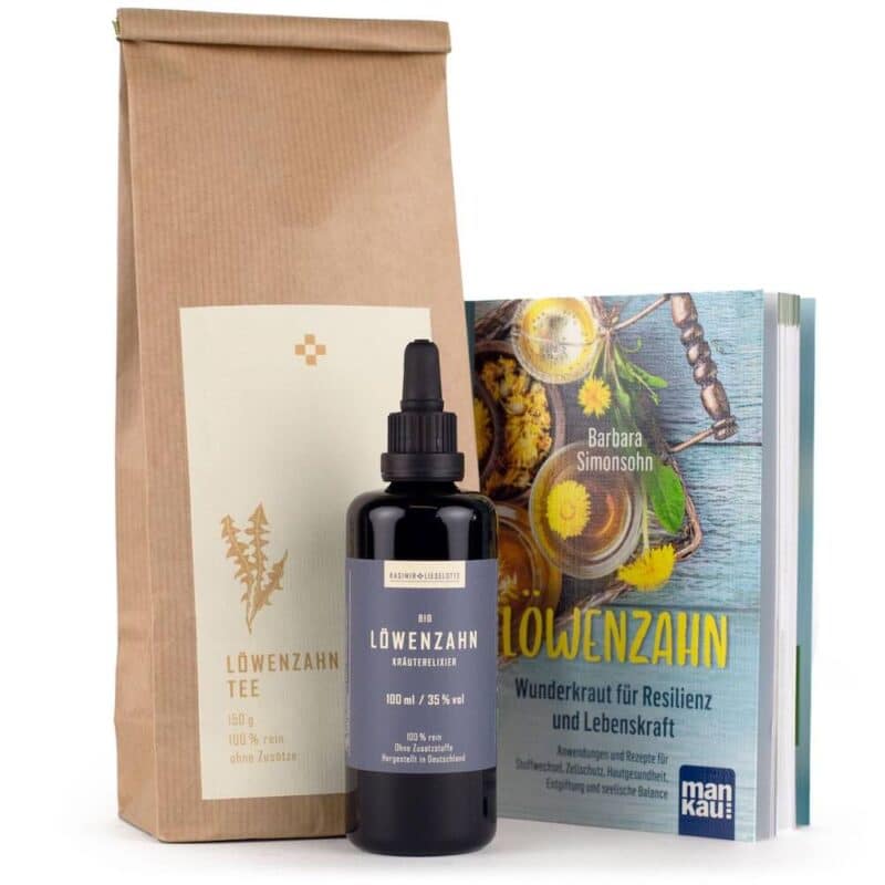 LoewenzahnSet-TeeTinkturBuch