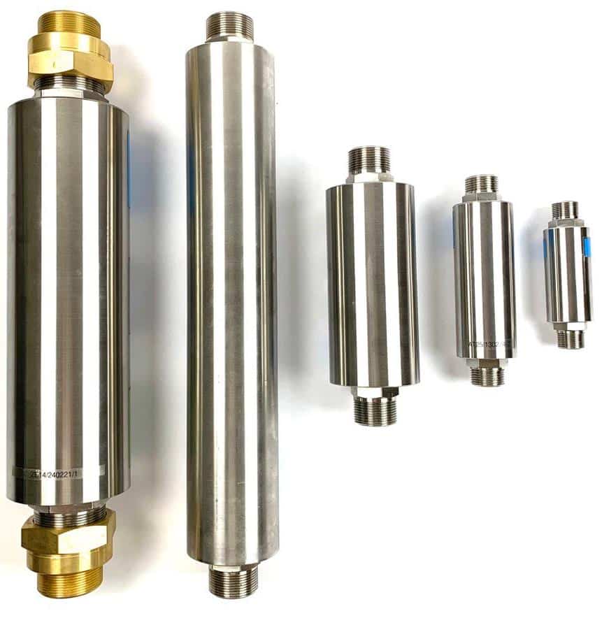 AQUOSS Vital-inline Module in allen Groessen von 1/2 Zoll bis 4 Zoll