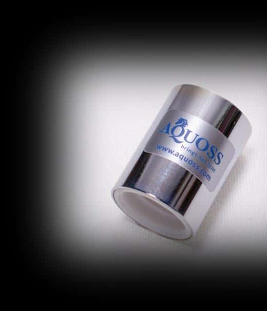 AQUOSS Vital-mobil verchromt — tragbarer Wasserverwirbler