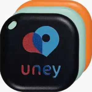uney Button mobiler Notfallknopf in verschiedenen Farben - Schwarz Orange Mint